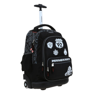 Mochila Grande Con Ruedas Y Luces Led Chenson Mario Bros MB70574-3 Racer