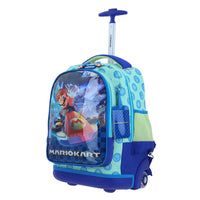Mochila Grande Chenson Con Ruedas y Baston Mario Kart Coleccion Peis MB66283-9
