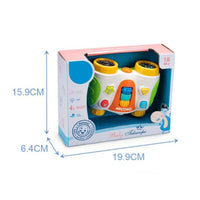 CYC Binoculares Para bebe con Luz y Sonido Didactico Juguete de Importación QF366-048
