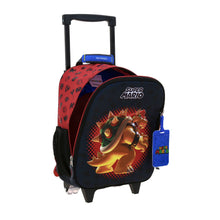 Cargar imagen en el visor de la galería, Mochila Chica Kinder Con Ruedas Chenson Mario Bros Bowser MB70208-3 Bowie
