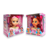 CYC 1 Cabeza de Muñeca Princesa Para Peinar Juguete Importacion HT88313
