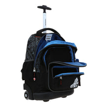 Cargar imagen en el visor de la galería, Mochila Grande Con Ruedas Y Luces Led Chenson Mario Bros MB70574-3 Racer
