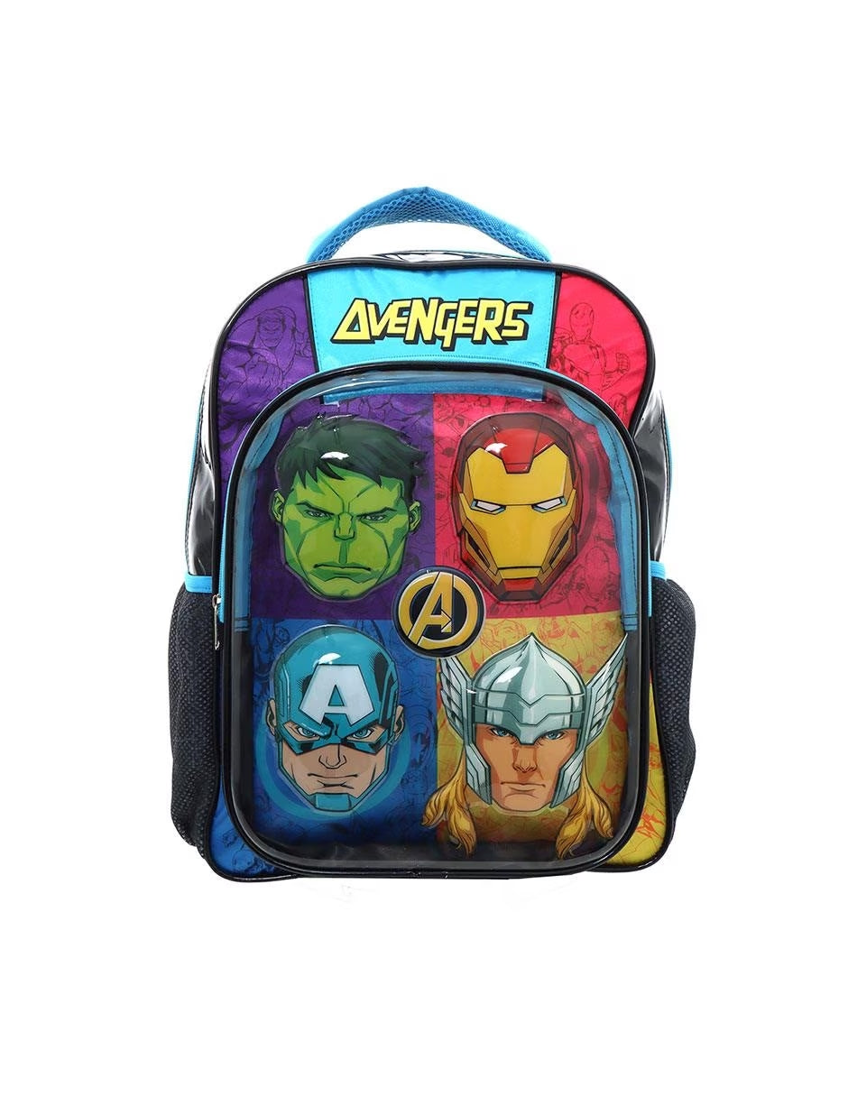 Mochila Escolar Grande Primaria Ruz Marvel Avengers Vengadores 174577 Cuafo