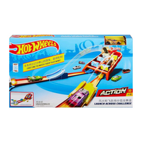 Hot Wheels Pista Autopista Reto Lanzamientos GBF89 Mattel
