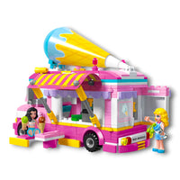 CYC Bloques Para Construir Camion Camper de Postres Helados Juguete de Importacion SH20043144
