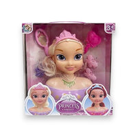 CYC 1 Cabeza de Muñeca Princesa Para Peinar Juguete Importacion HT88313
