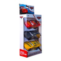 CYC Paquete 3 Carro Friccion Cars Rayo Cruz y Jackson Juguete de Importacion T363444
