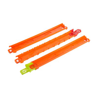 Hot Wheels Pista Recta 3 piezas, 2 adaptadores JDW41
