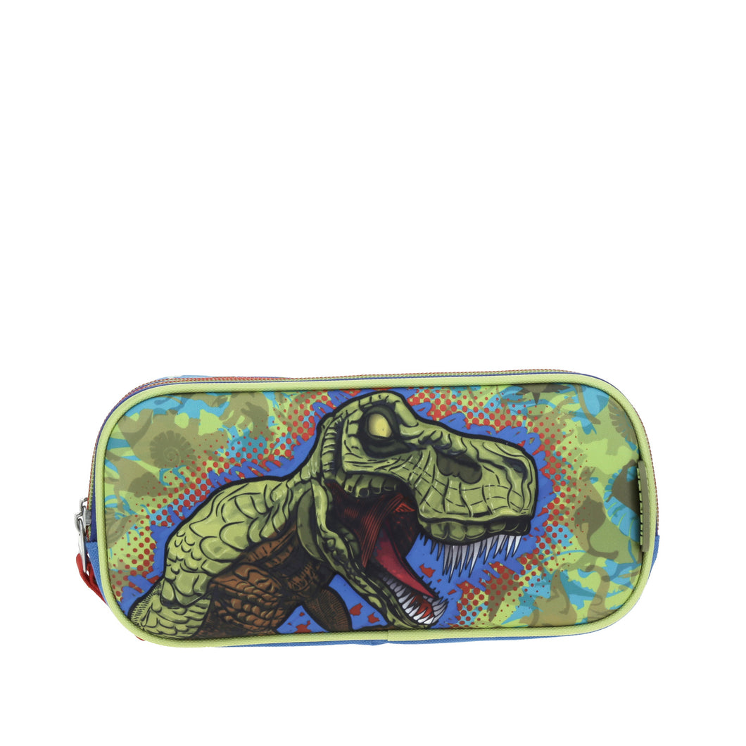 Lapicera Estuche Chenson Dinosaurio Rex Co65767-9 Sidarta