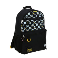 Kit Chenson Mochila Grande, Lonchera y Lapicera Escolar Happy Girl Porta Tablet HG71120-3 RITA
