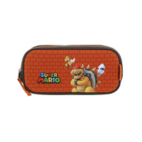 Kit Chenson Thorin Mario Bowser Mochila Ruedas, Lonchera y Lapicera MB66594-A_Set
