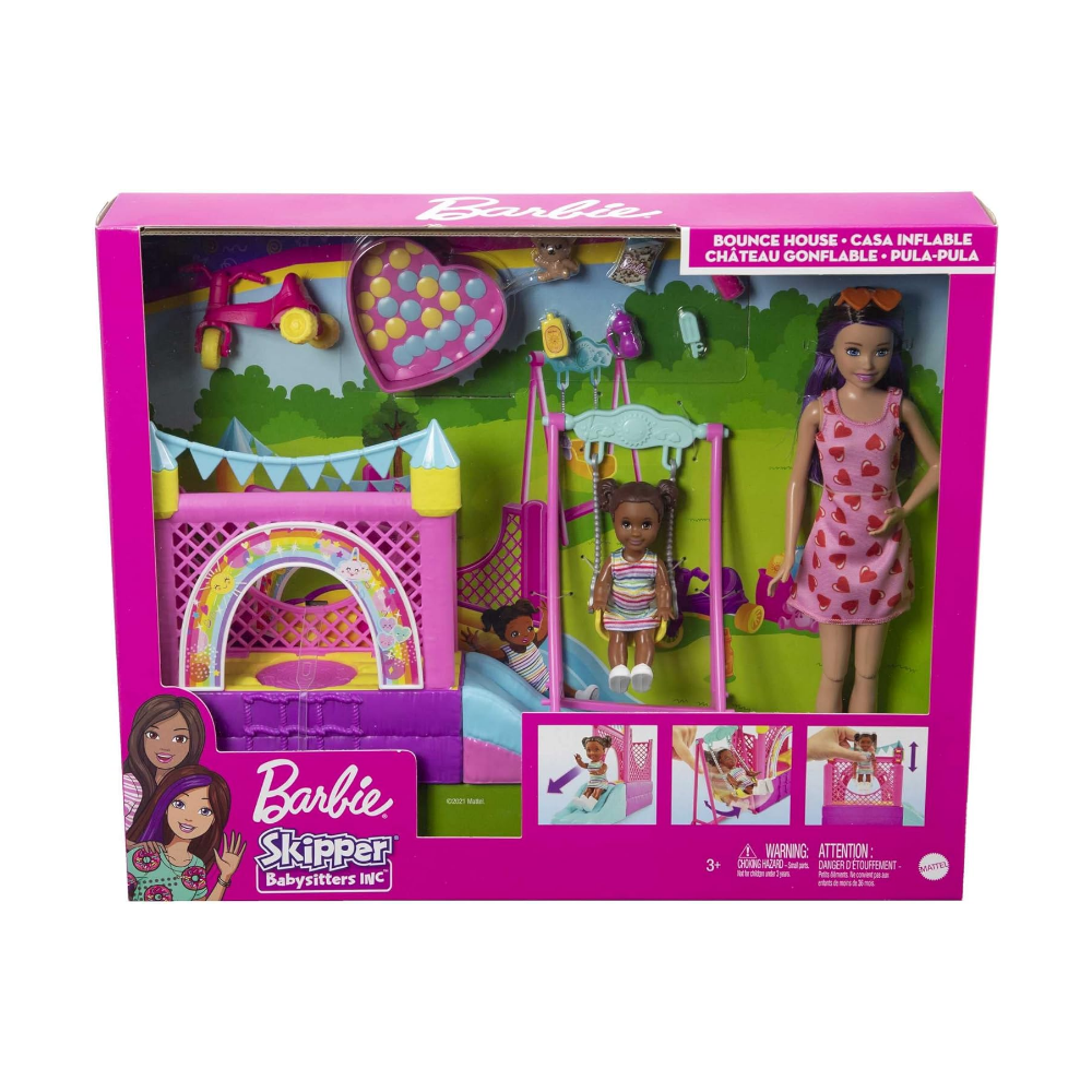 Barbie Skipper Parque De Juegos Mattel HHB67