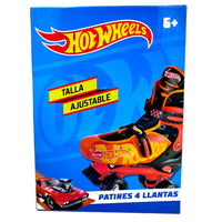 Patines Para Niños 4 Ruedas Roller Hot Wheels 23-26 Juguete de Importacion T378399