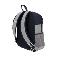 Mochila Escolar Juvenil Yadatex Wilson Azul Con Gris Refozado WLS231-BP339A
