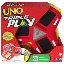 Cargar imagen en el visor de la galería, Uno Triple Play Juego de Mesa Mattel HCC21
