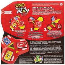 Cargar imagen en el visor de la galería, Uno Triple Play Juego de Mesa Mattel HCC21
