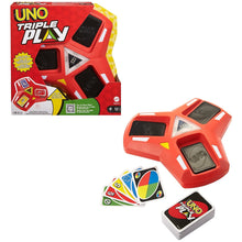 Cargar imagen en el visor de la galería, Uno Triple Play Juego de Mesa Mattel HCC21
